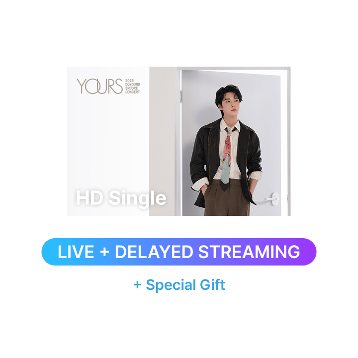 2025 DOYOUNG ENCORE CONCERT [ Yours ] HD Single-view + SPECIAL GIFT 