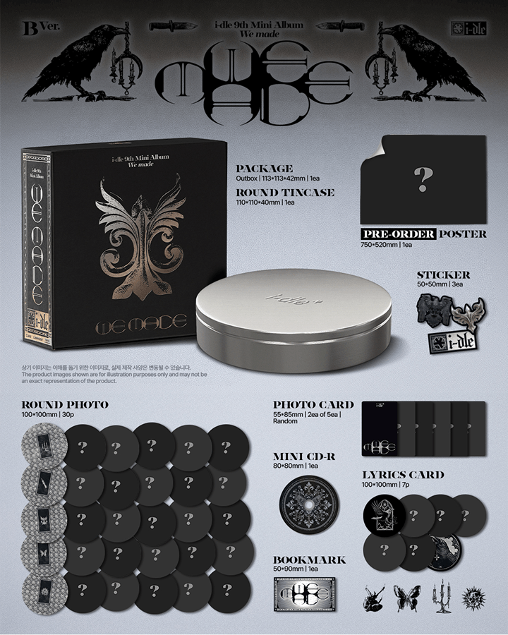 9th Mini Album [We made] (B Ver.) 1 detail
