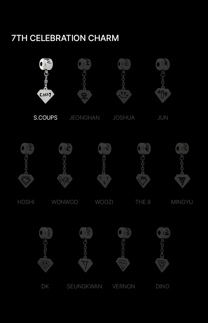7th Celebration Charm_S.COUPS 0 detail