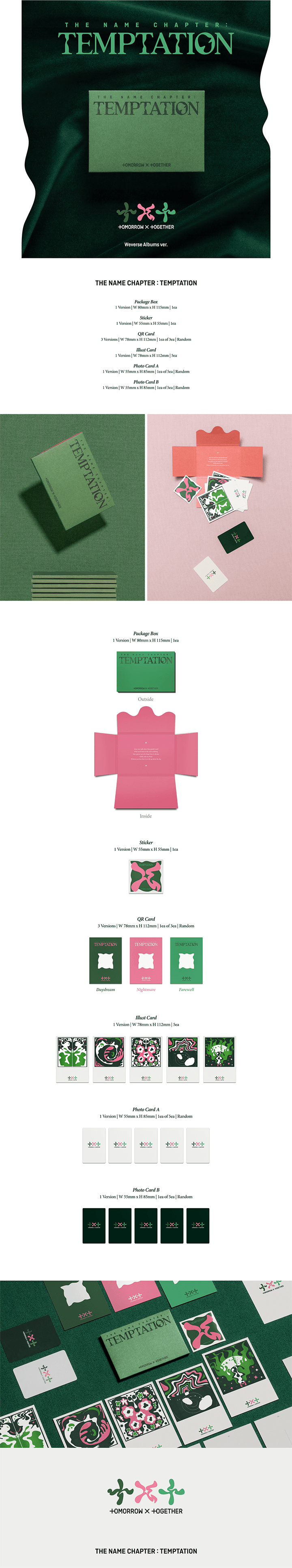 [PICK UP] The Name Chapter: TEMPTATION(Weverse Albums ver.) 0 detail