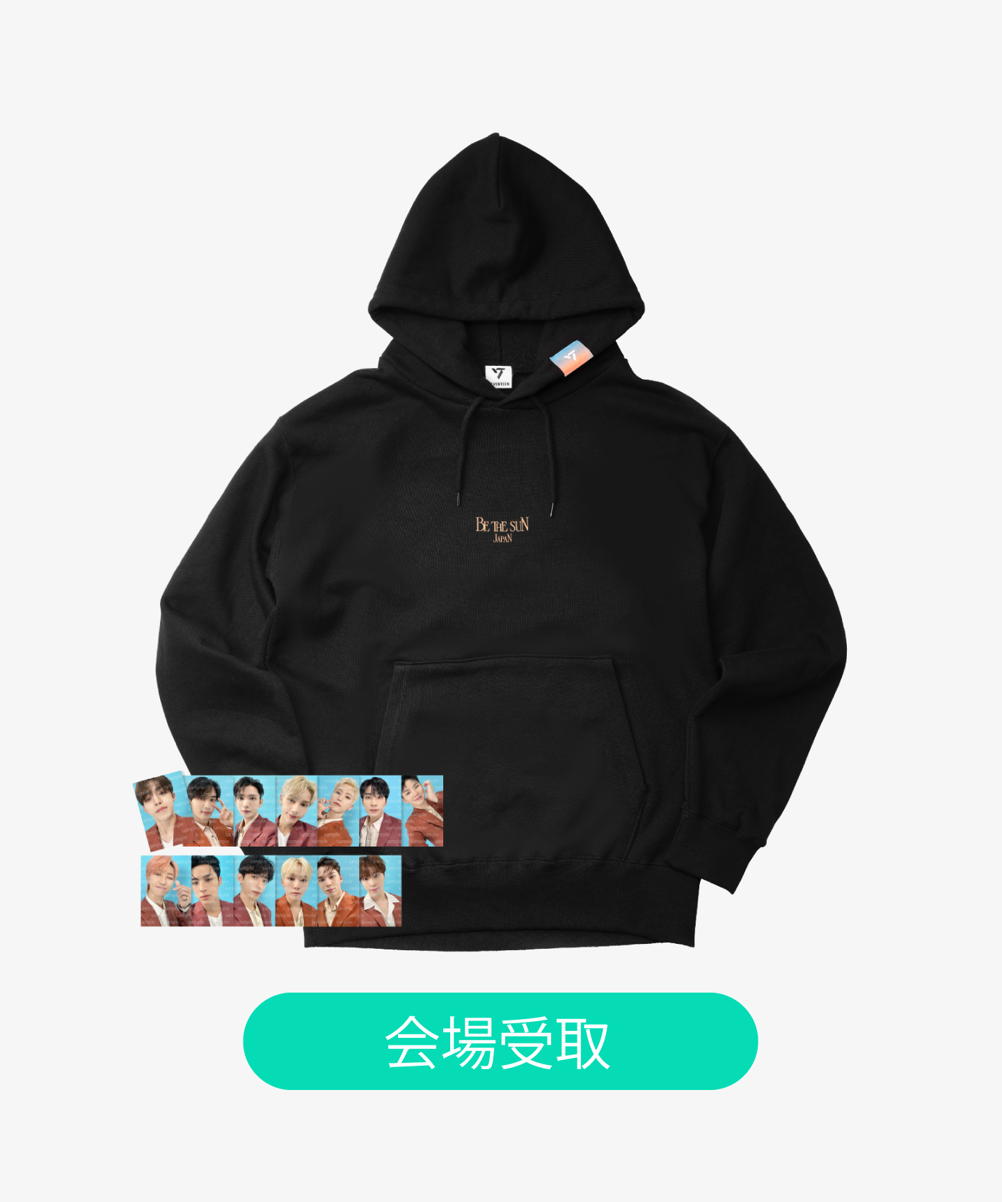 SEVENTEEN  BE THE SUN JAPAN HOODIE  パーカー SEVENTEEN BE THE SUN JAPAN HOODIE パーカー