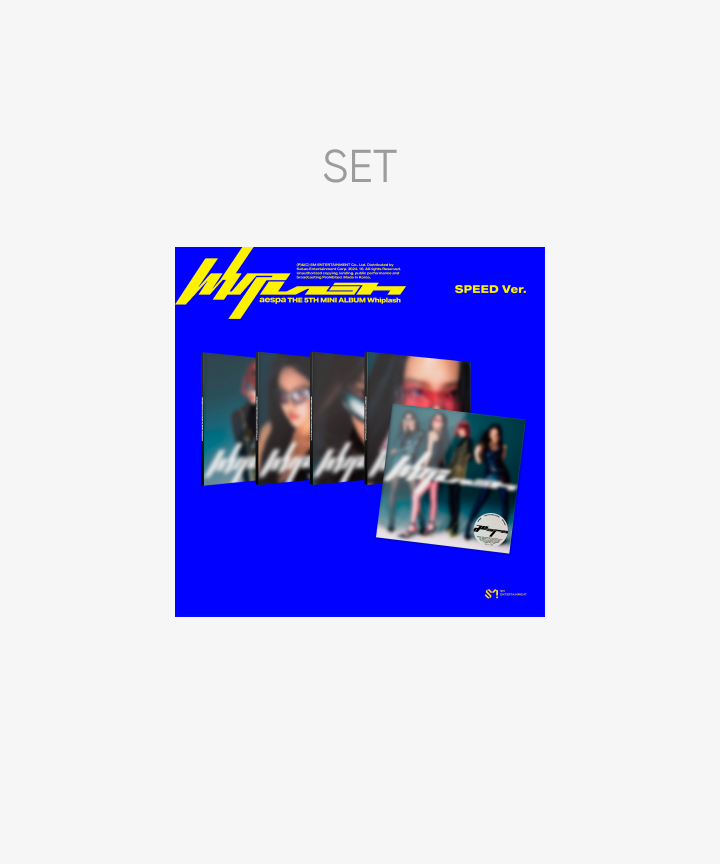 aespa | The 5th Mini Album [Whiplash] (SPEED Ver.) (Set)