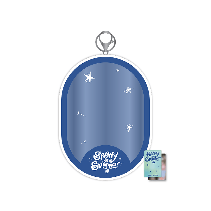 [SNOWY SUMMER] PVC PLUSH POUCH