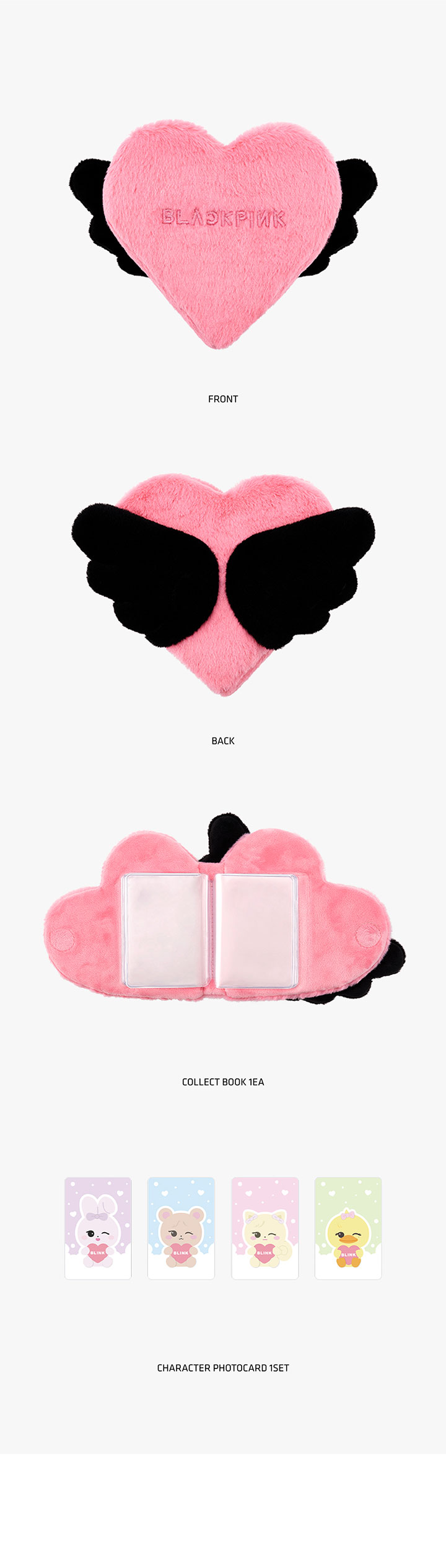 BLACKPINK ソウルコン DEADLINE バインダー コレクトブック BLACKPINK - [DEADLINE TOUR] CHARACTER FABRIC COLLECT BOOK