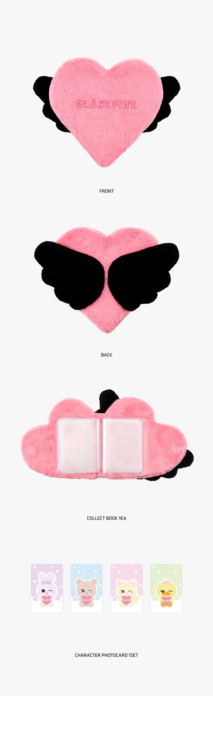 [DEADLINETOUR] BLACKPINK CHARACTER FABRIC COLLECT BOOK 1 detail