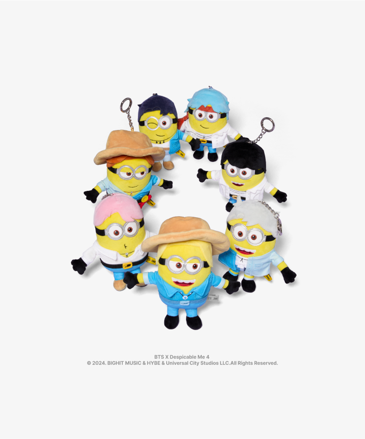 BTS | BTS X DM4 Plush Keyring