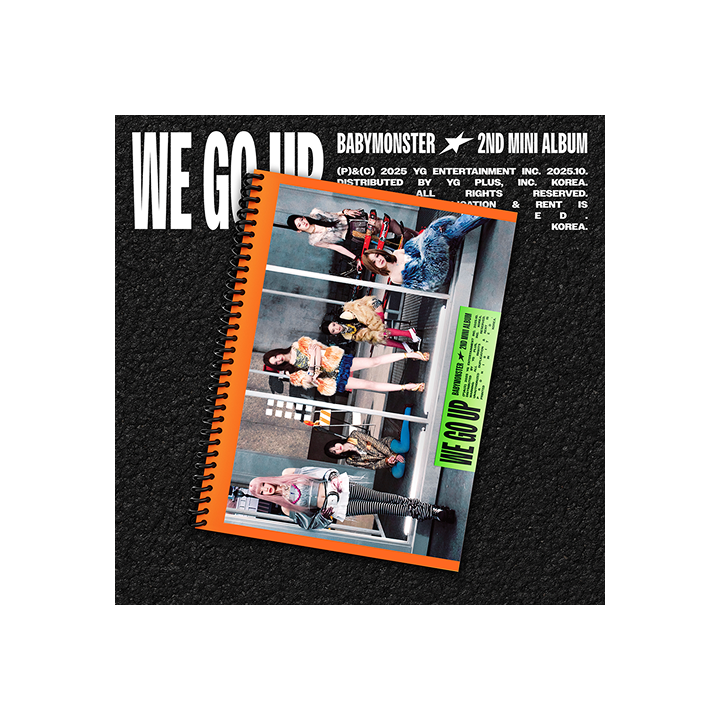 BABYMONSTER | BABYMONSTER 2nd MINI ALBUM [WE GO UP] GO Ver.