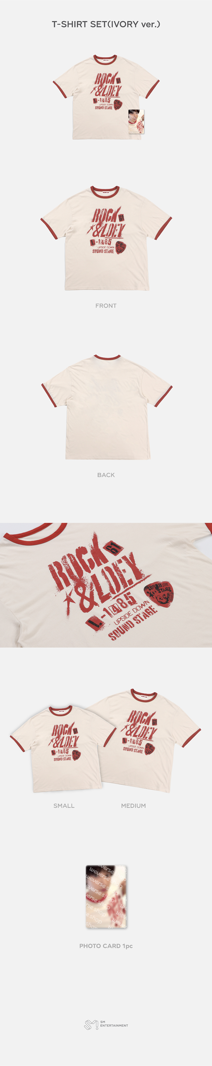 T-SHIRT SET (IVORY ver.) 0 detail