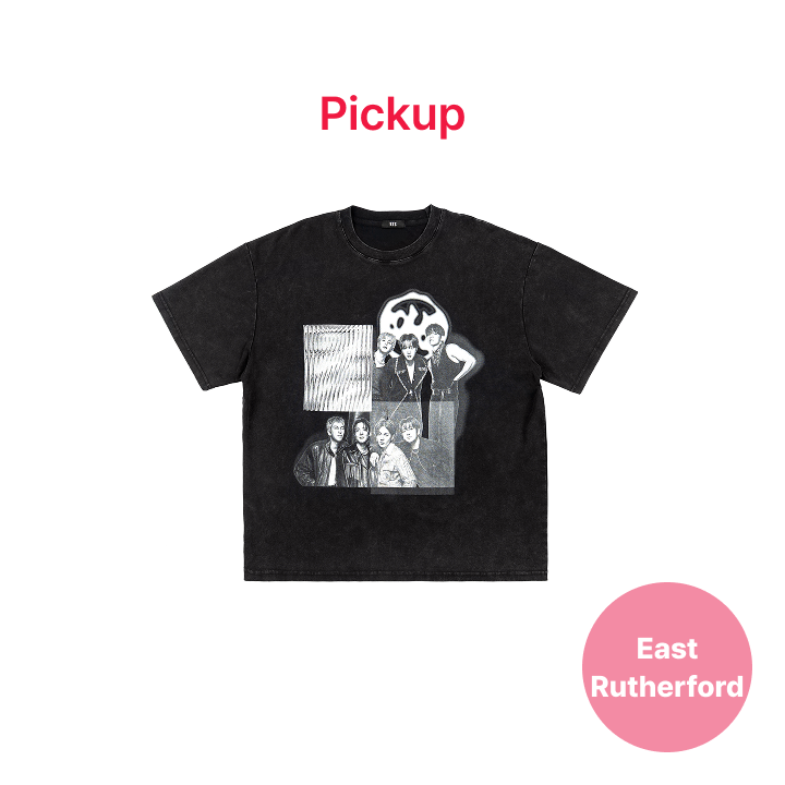BTS | [EAST RUTHERFORD] [US Exclusive] S/S Photo T-shirt (Black)
