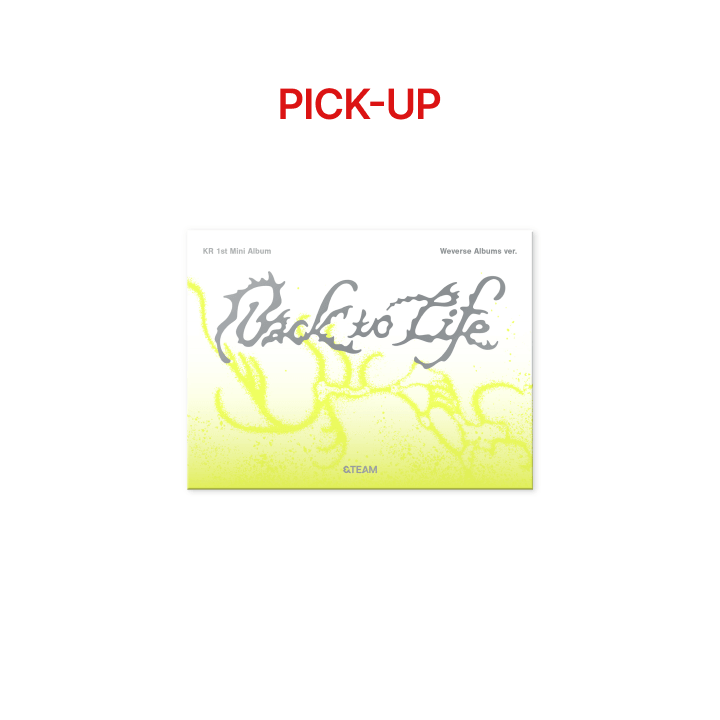 KR 1st Mini Album 'Back to Life' Photocard Box (Weverse Albums ver.)
