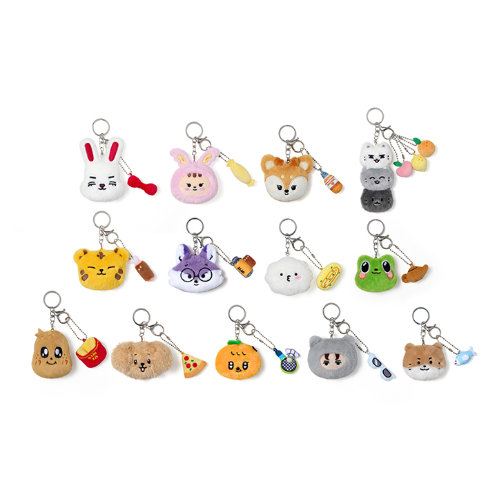 [MINITEEN] FACE PLUSH KEYRING