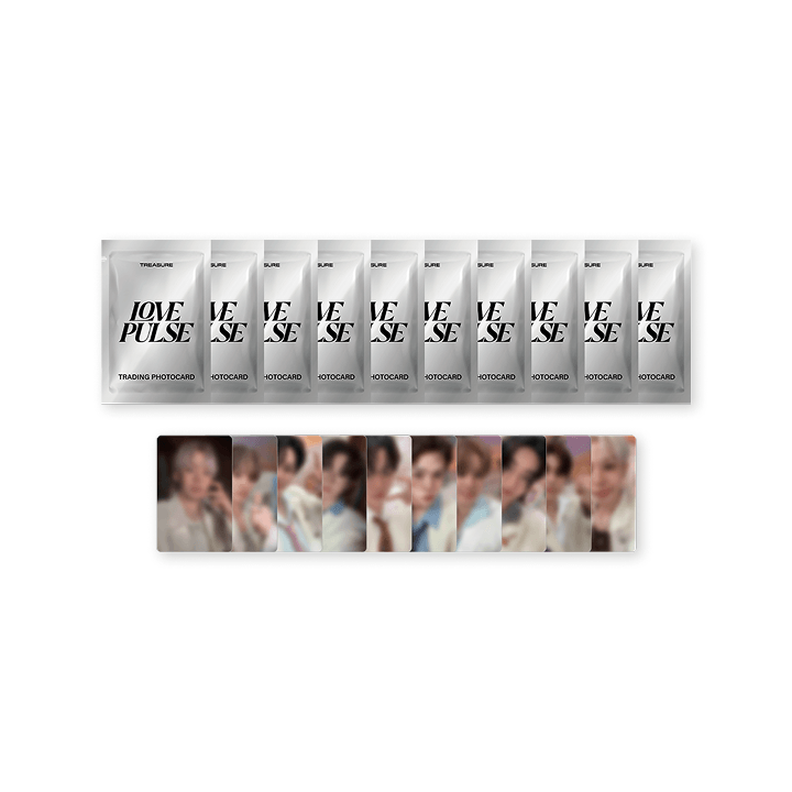 [LOVEPULSE] TREASURE TRADING PHOTOCARD BULK PACK