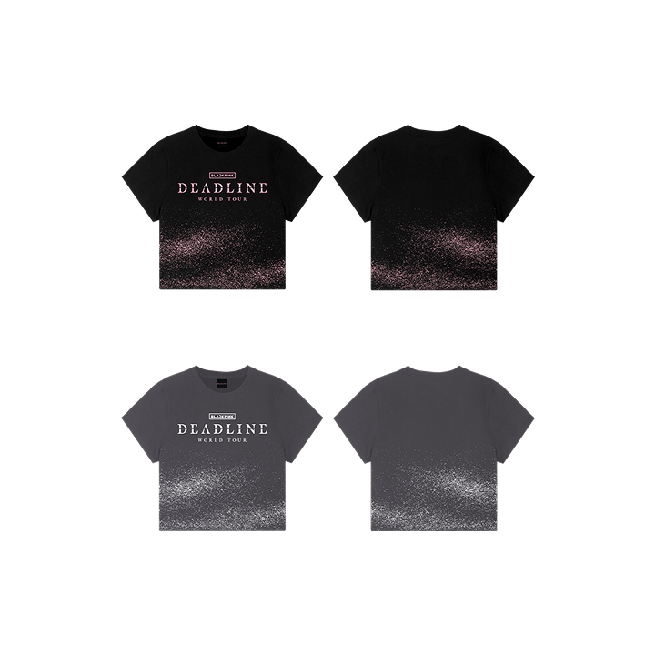 BLACKPINK DEADLINE TOUR CROP TEE ブラック L BLACKPINK | [DEADLINETOUR] BLACKPINK TOUR CROP TEE