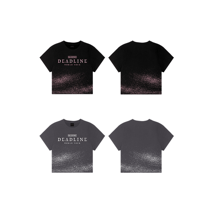 [DEADLINETOUR] BLACKPINK TOUR CROP TEE