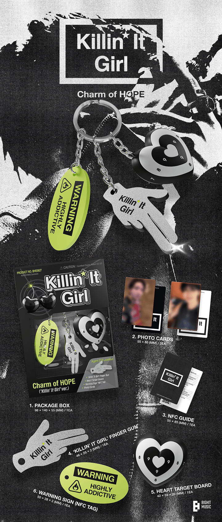 'Charm of HOPE' ('Killin' It Girl' ver.) 0 detail