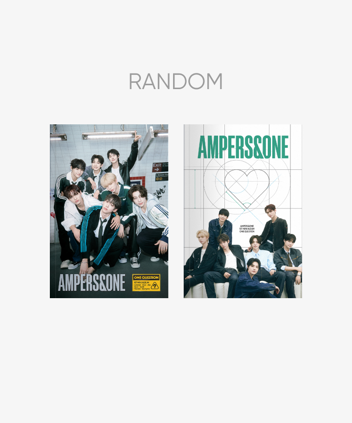 AMPERS&ONE | 1st Mini Album [ONE QUESTION] (Random)