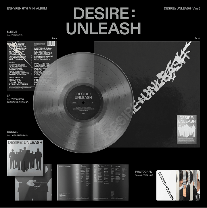 DESIRE : UNLEASH (Vinyl) 0 detail