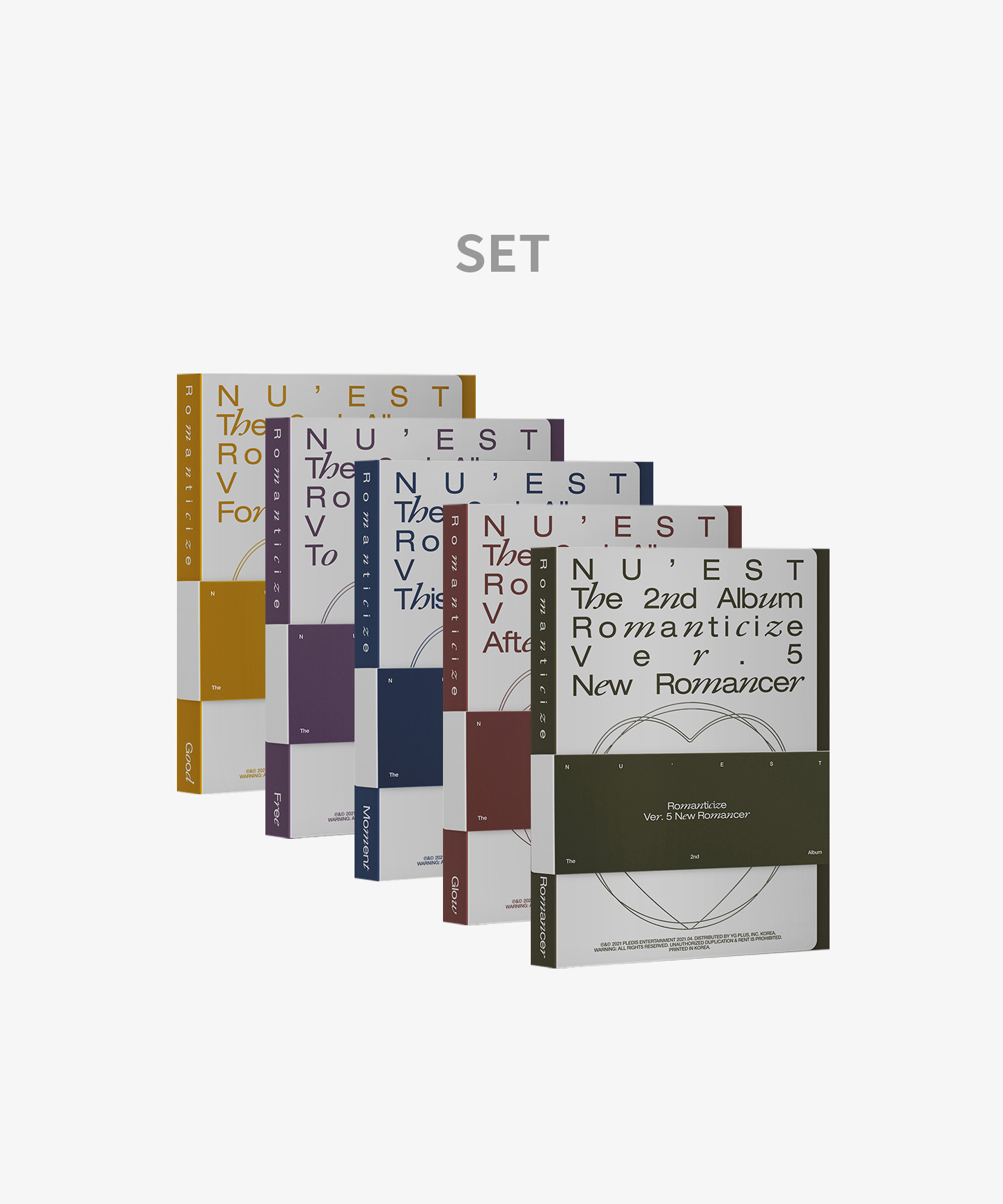 NU'EST | The 2nd Album 'Romanticize' (Set)