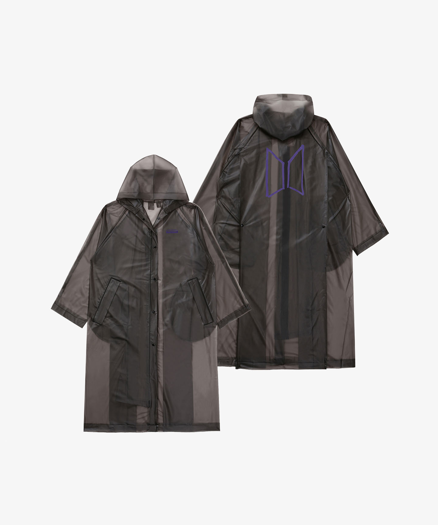 【新品未開封】BTS ジミン レインコート 公式 2021 MERCH 限定品 BTS | Raincoat 07_purple