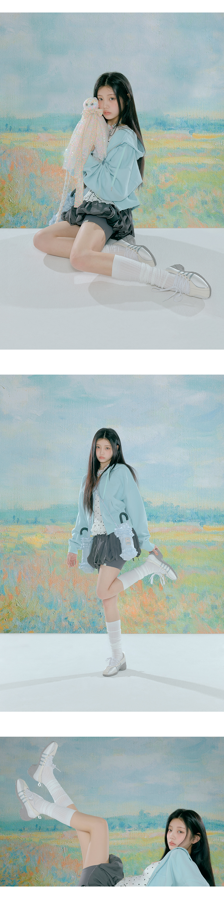 Bliss Heel Laceup Sneakers 1 detail