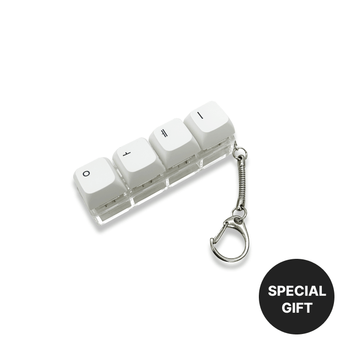 Pressable Keycap Keychain
