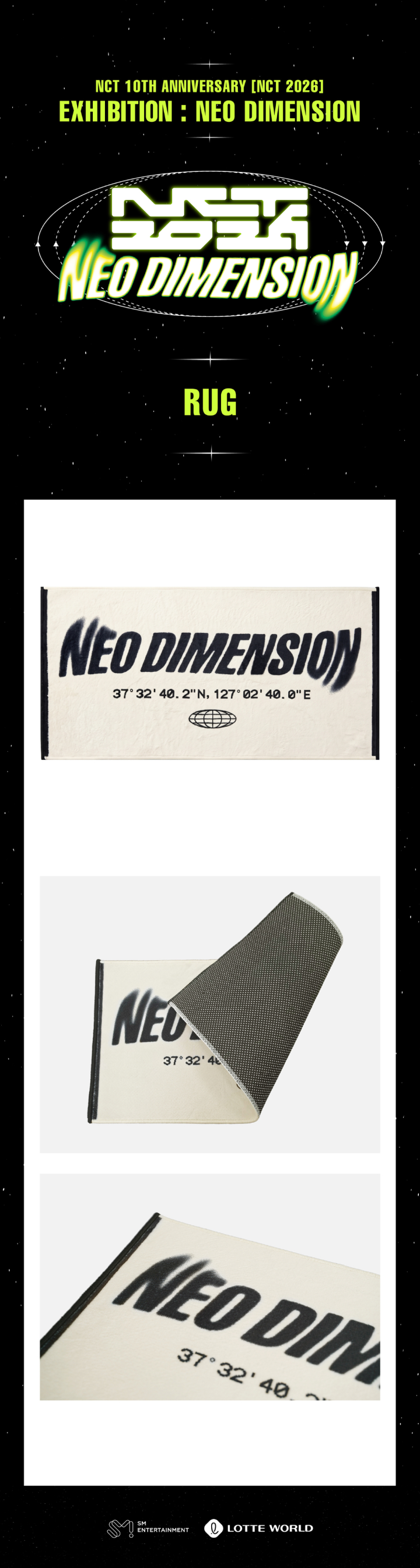 NCT 127 NEO DIMENSION Rug