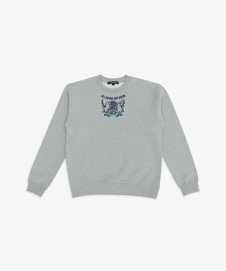 NewJeans | SWEATSHIRT (MELANGE GREY)