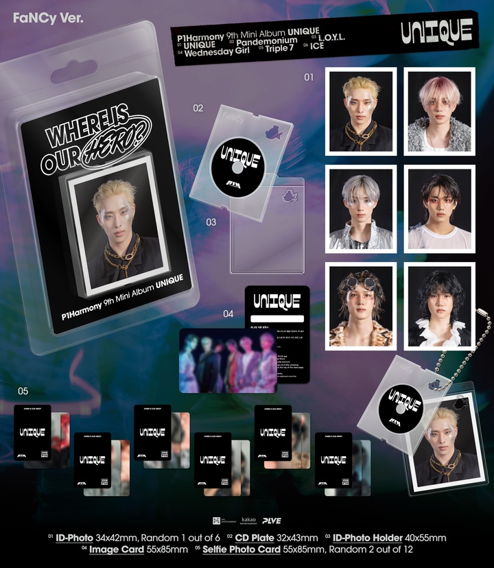 9th Mini Album [UNIQUE] (FaNCy Ver.) (Random) 0 detail