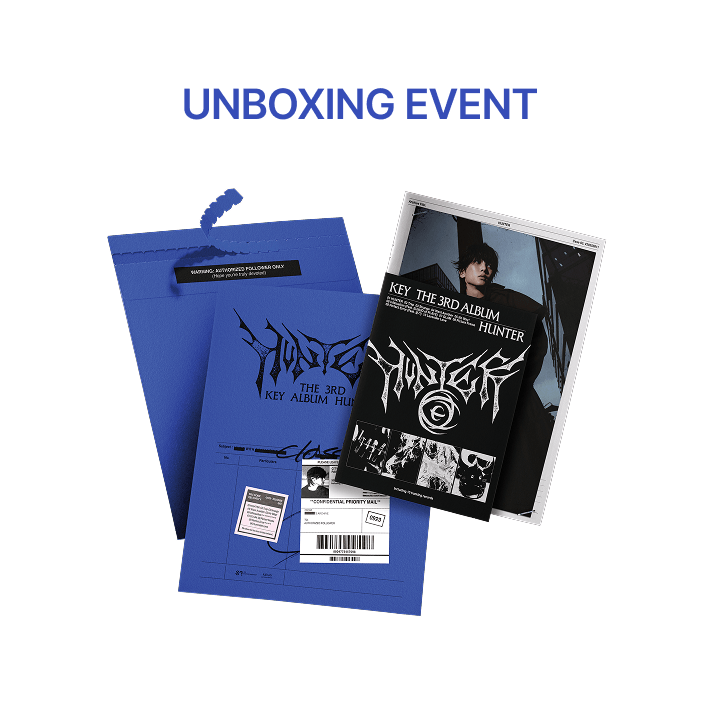 [UNBOXING EVENT] The 3rd Album [HUNTER] (Archive Ver.)