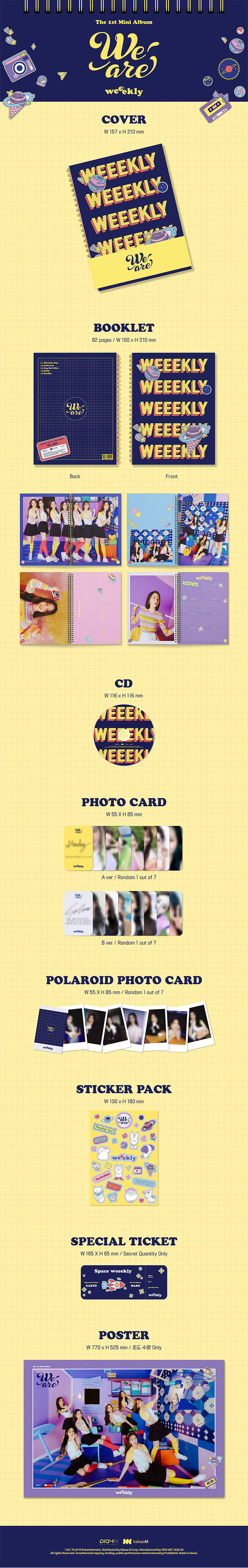 1st Mini Album We are 0 detail