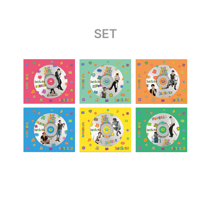 JAPAN 2nd Single 『BOYLIFE』 6 SET