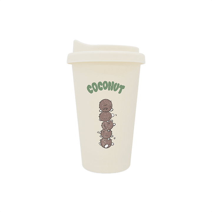 Coconut Reusable Tumbler (Ivory)