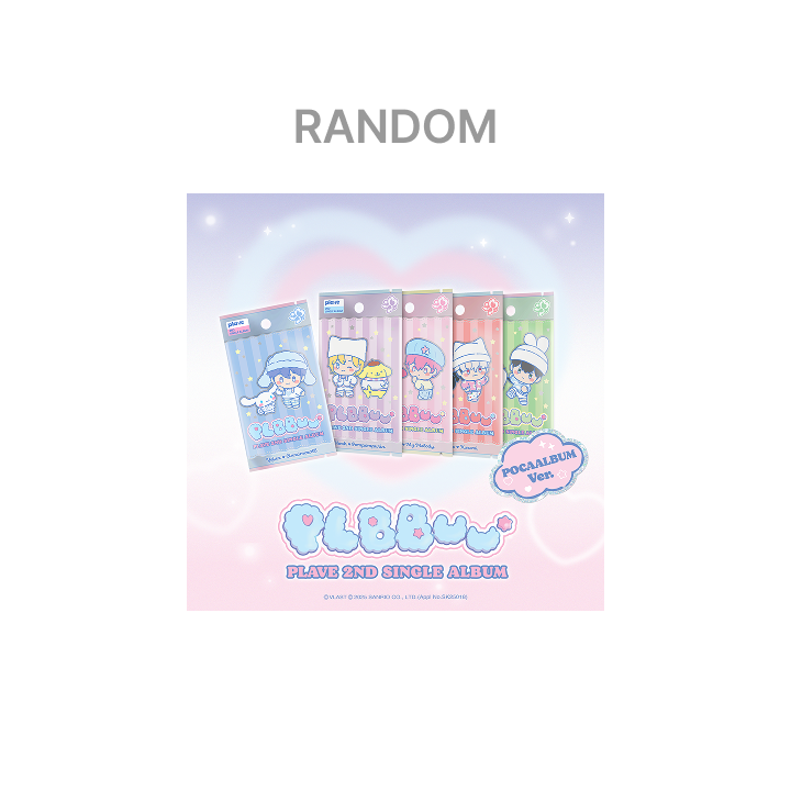 PLAVE | 2nd Single Album 'PLBBUU' (POCAALBUM Ver.) Random