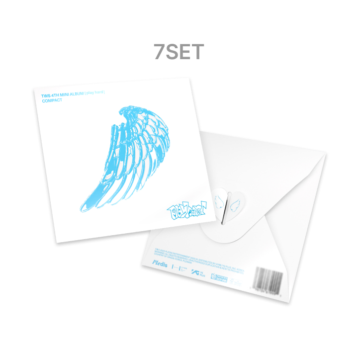 7形態セット[TWS 4th Mini Album「play hard」](Compact Ver.)