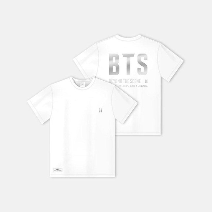 BTS T SHIRT BTS LOGO WHITE bts-t-shirt-bts-logo-white