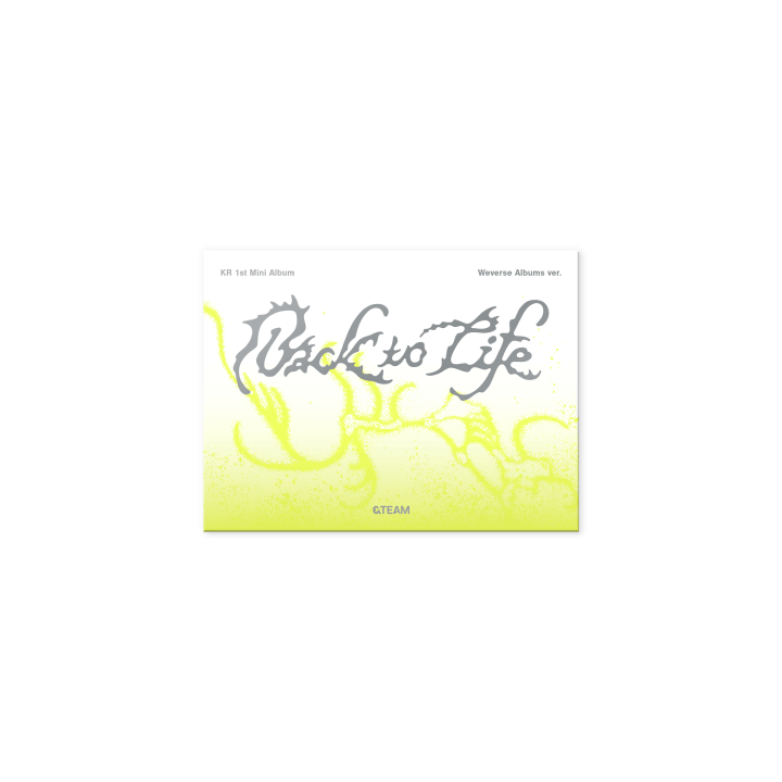 KR 1st Mini Album 'Back to Life' Photocard Box (Weverse Albums ver.)