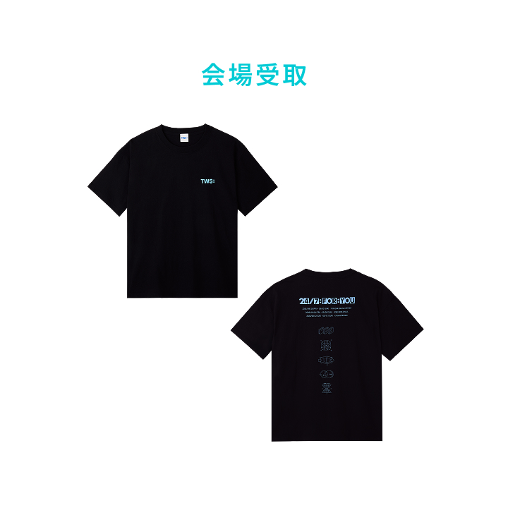 [24/7:FOR:YOU IN JAPAN]S/S T-SHIRT (BLACK)