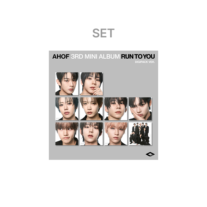 AHOF | 3rd Mini Album [RUN TO YOU] (DIGIPACK Ver.) (Set)