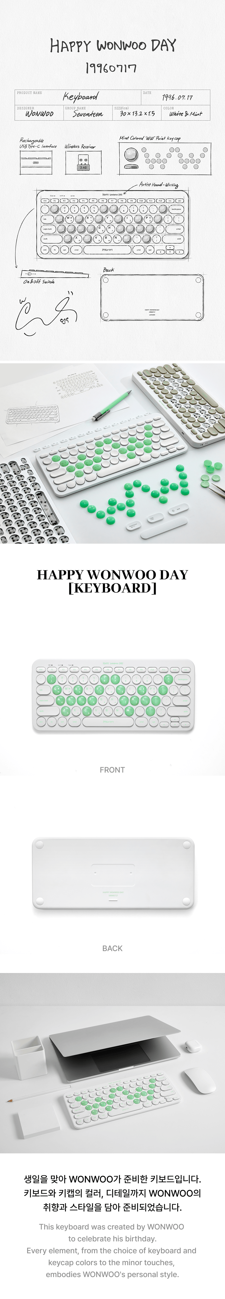 HAPPY WONWOO DAY [KEYBOARD] 0 detail