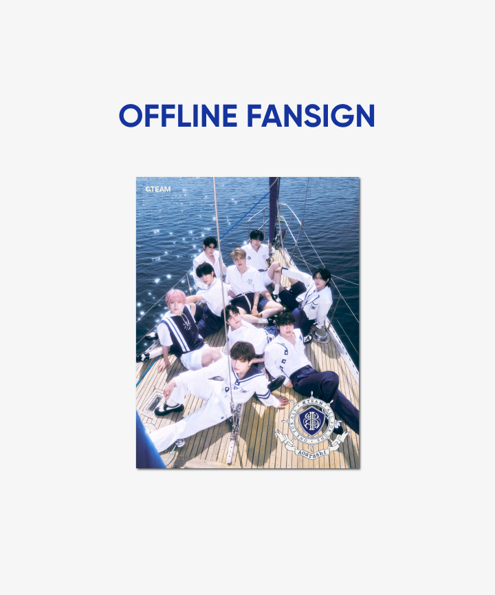 &TEAM | [OFFLINE FANSIGN] 2nd SINGLE 'Aoarashi' LIMITED EDITION