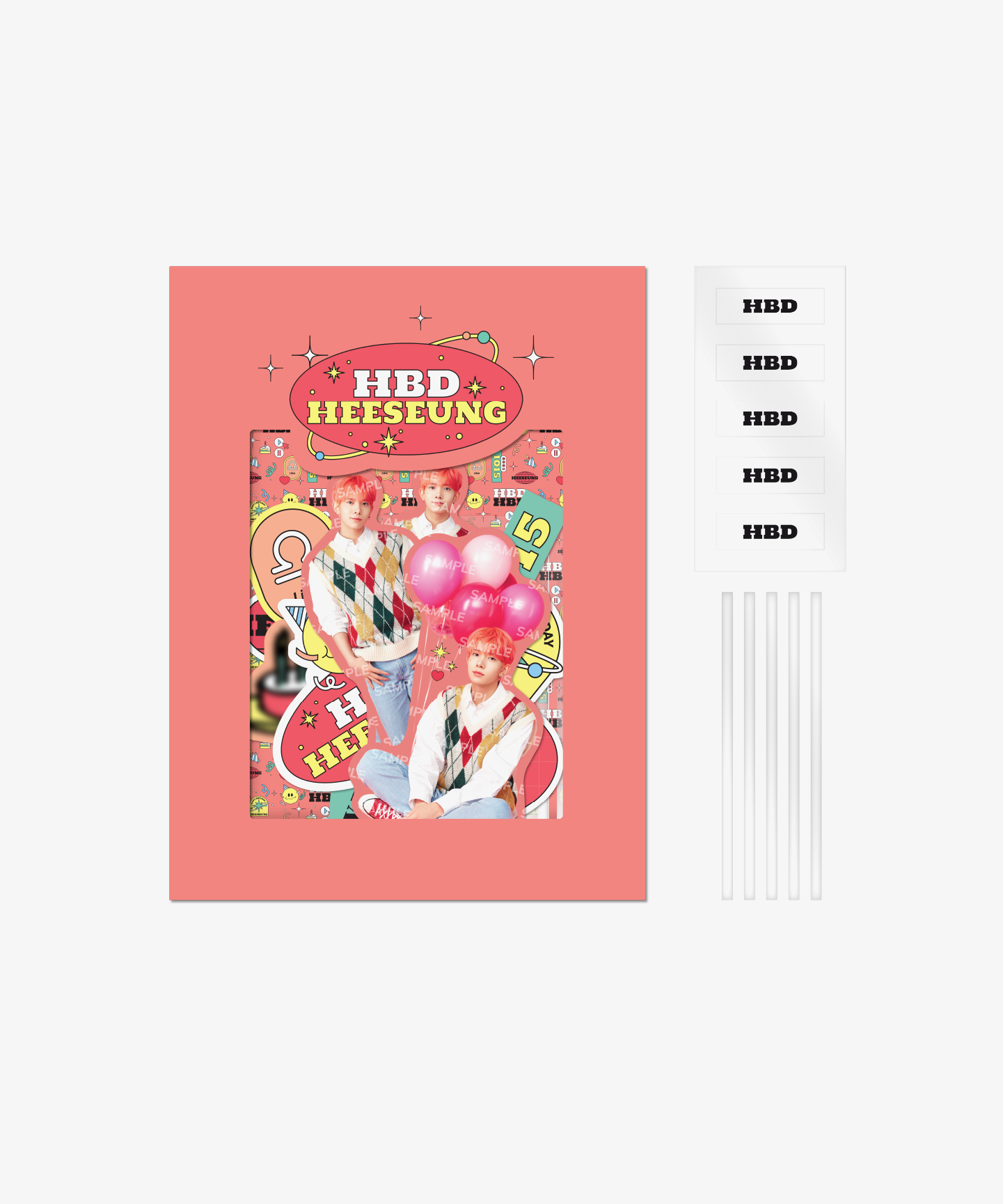 [HEESEUNG] DECO STICKER SET