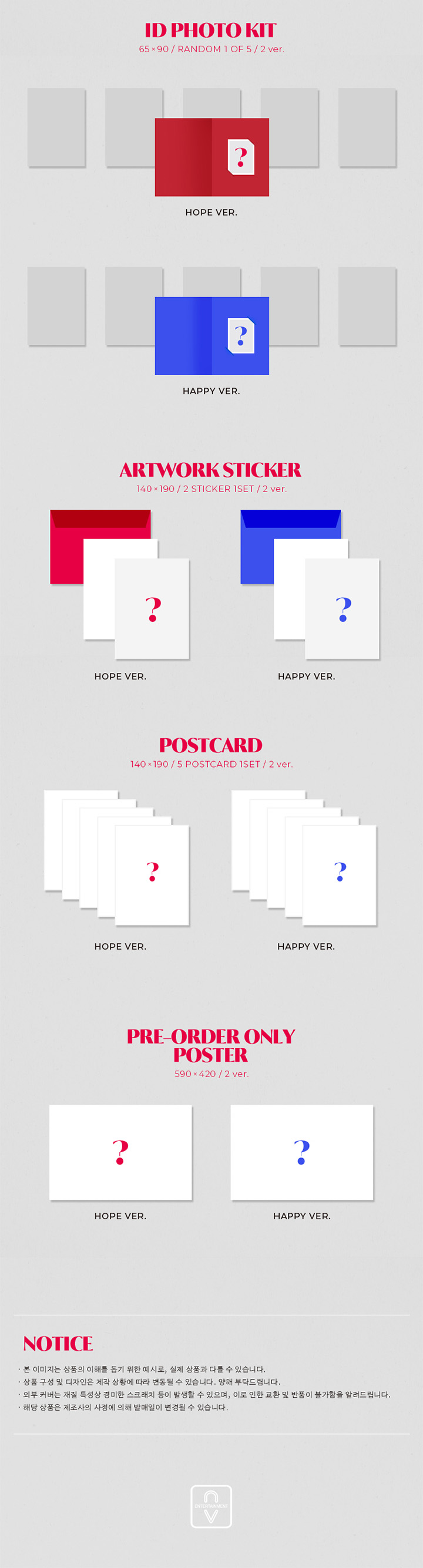 3rd Single Album “WISH“ (Set) 1 detail
