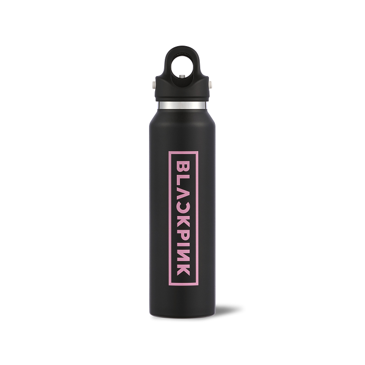 [OFFICIAL LOGO GOODS]REVOMAX（炭酸対応エコボトル）‐BLACKPINK LOGO‐（BLACK/16oz 473ml）
