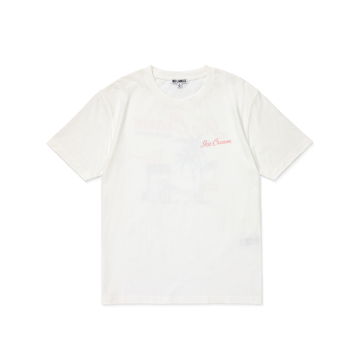 [NO LABELS: PART 02]S/S T-SHIRT (ICE)