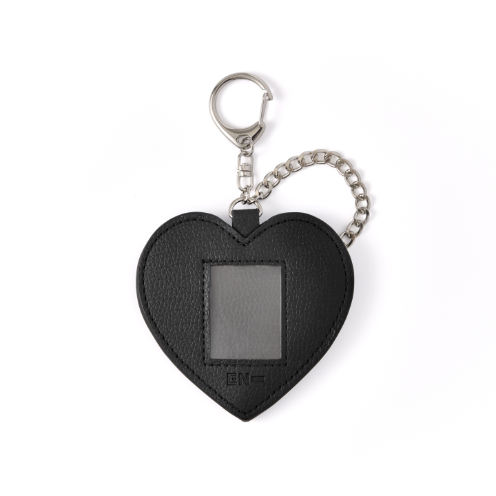 [WALK THE LINE : FINAL]Mini Photo Holder Leather Keyring