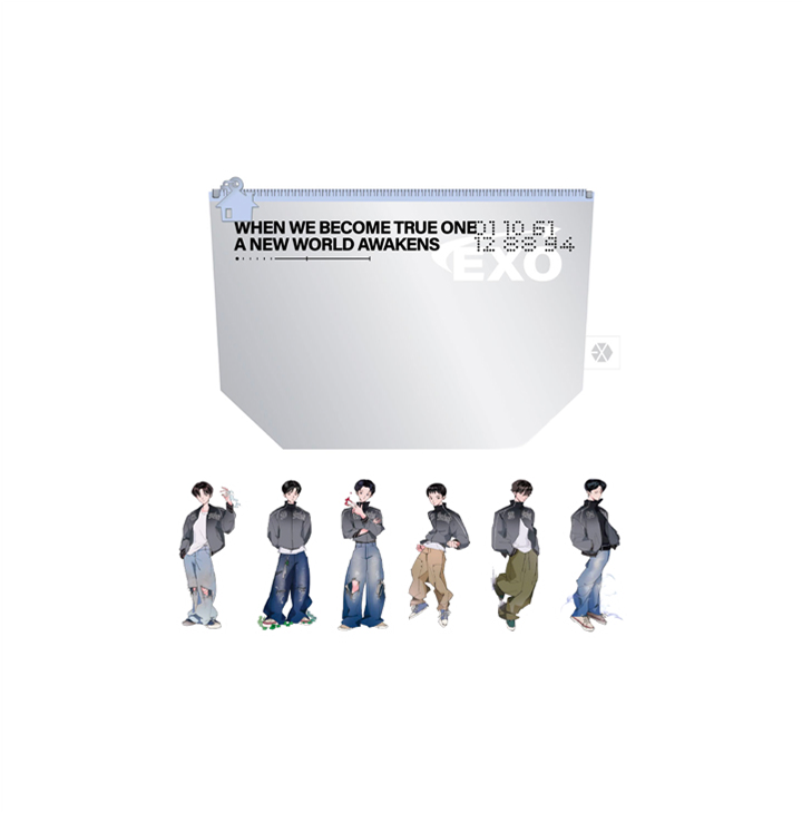 EXO | POUCH + STICKER SET