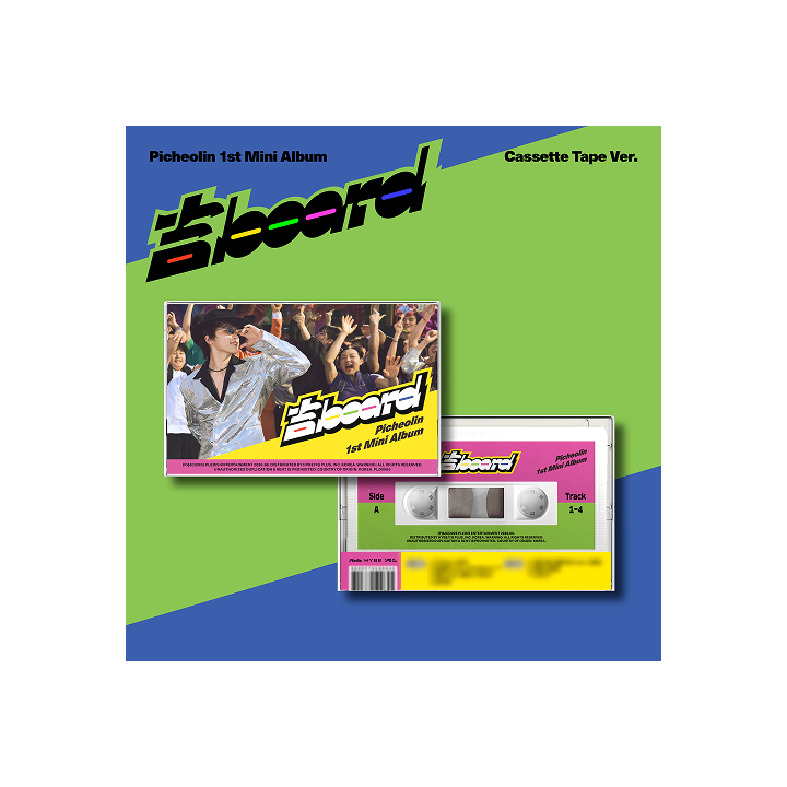 피철인 1st Mini Album '吉BOARD' Cassette Tape Ver.