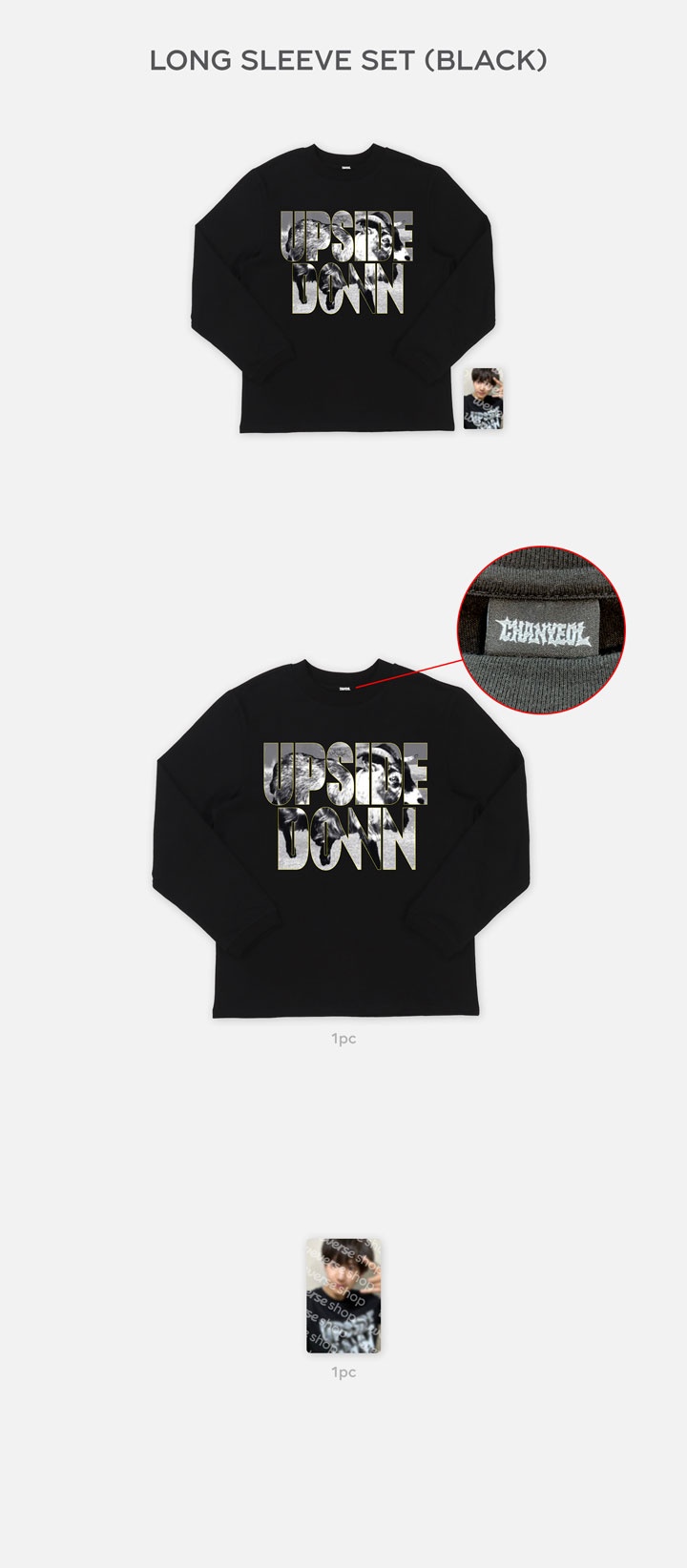 LONG SLEEVE SET (BLACK) 0 detail