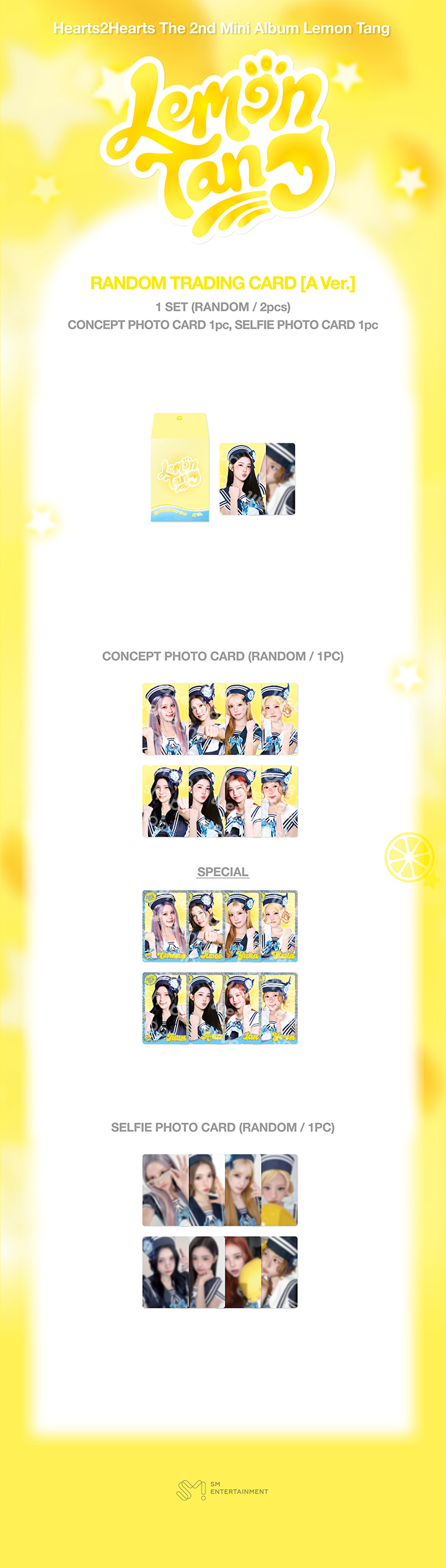 Hearts2Hearts Lemon Tang Random Trading Card [a Ver.]