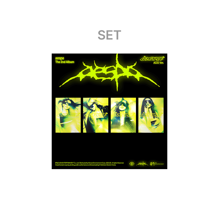 aespa | The 2nd Album [LEMONADE] (ACID Ver.) (Set)